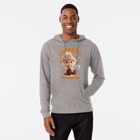 Cute Classic P.o.s.e FUNNY Labubu Lightweight Hoodie