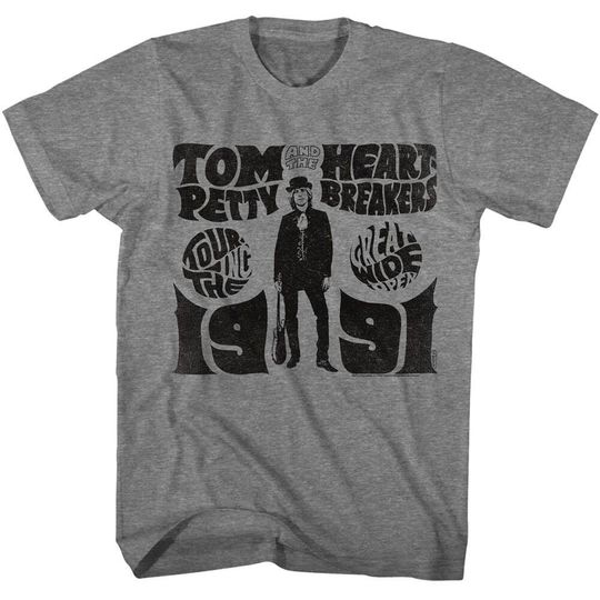 Tom Petty Touring Graphite Heather T-Shirt