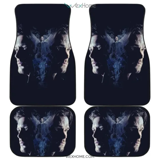 Supernatural Car Floor Mats Movie Fan Gift Unique Auto Interior Decor