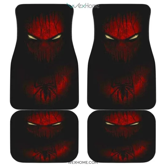 Spider Man Art Car Floor Mats Marvel Movie Fan