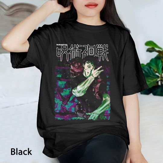 Toji Fushiguro Vintage Shirt, Fushiguro Anime JJK Shirt, Anime Manga Fans Shirt Gift Men and Women