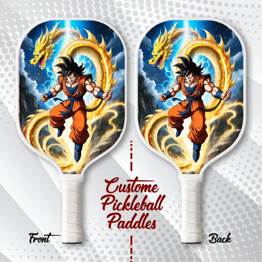 Dragon Ball Pickleball Paddle Anime Gift Custom Paddle for Fans