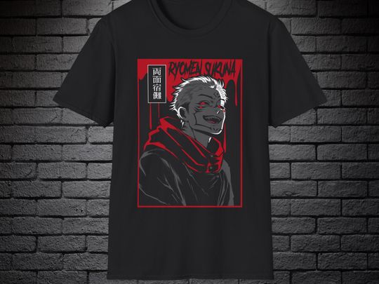 Ryomen Sukuna Jujutsu Satoru Anime Shirt Funny Gift for Anime Lover Anime shirt
