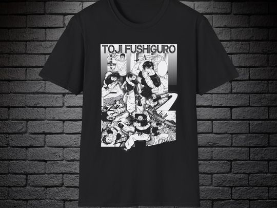 Toji Fushiguro Jujutsu Satoru Manga Anime shirt Custom shirt Gift for her Gift for friends Funny gift Unique design Unisex shirt