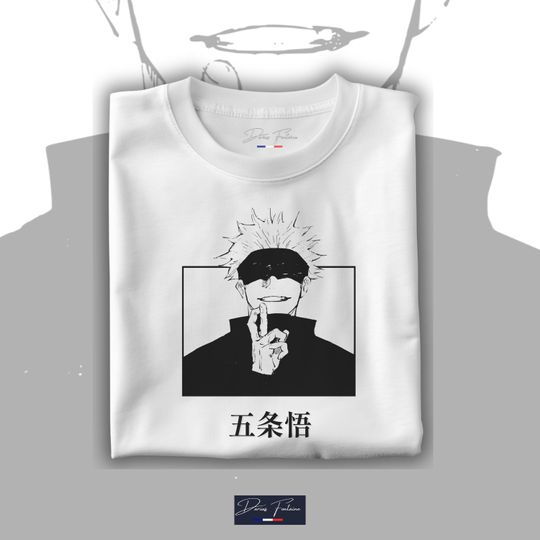 Jujutsu Satoru ANIME & MANGA T-SHIRT, Satoru Gojo Unisex Tee,   Original Design Shirt
