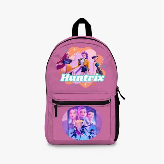 Huntrix Kpop Demon Hunters Back to School Backpack rumi, mira and zoey