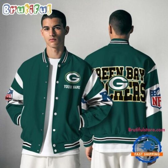 Green Bay Packers National Football Conference Unisex Baseball Jacket