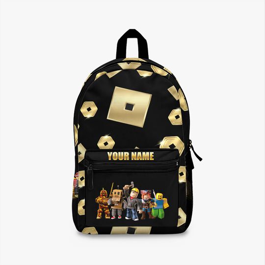 Robux Backpack | Roblox Schoolbag, Customizable | Back to School