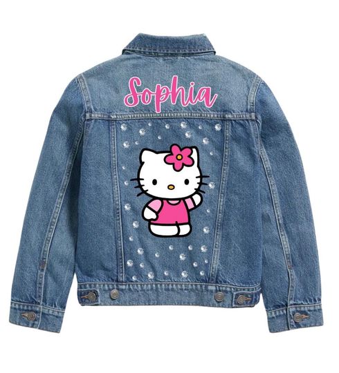 Hello Kitty Custom Denim Jacket