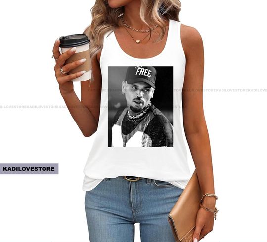 Chris Brown tank top, Chris Brown breezy bowl world Tour shirt, Chris Brown tshirt
