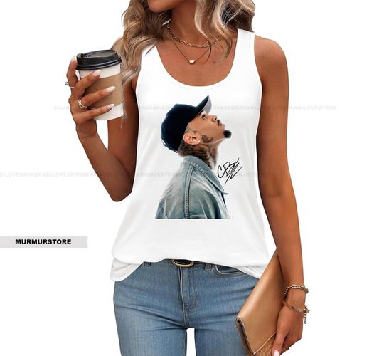 Chris Brown tank top breezy bowl jersey Brown Tour shirt Chris Brown t-shirt