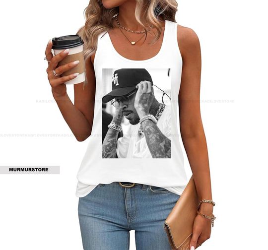 Chris Brown tank top shirt breezy bowl jersey Brown Tour shirt Chris Brown t-shirt