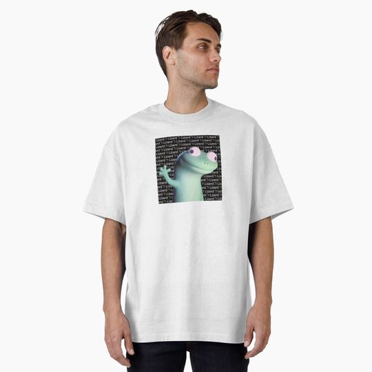 Lizard Lizard Lizard – Funny Elio-Inspired Design Oversized T-Shirt