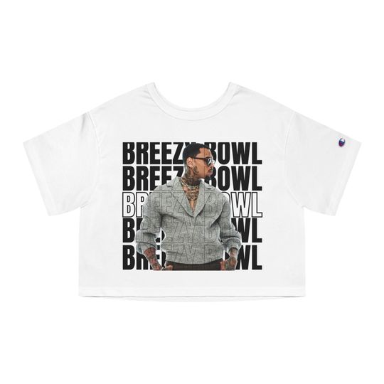 Chris Brown 2025 Breezy Bowl XX Stadium Women's Champion Tee, Concert Music Fan Gift