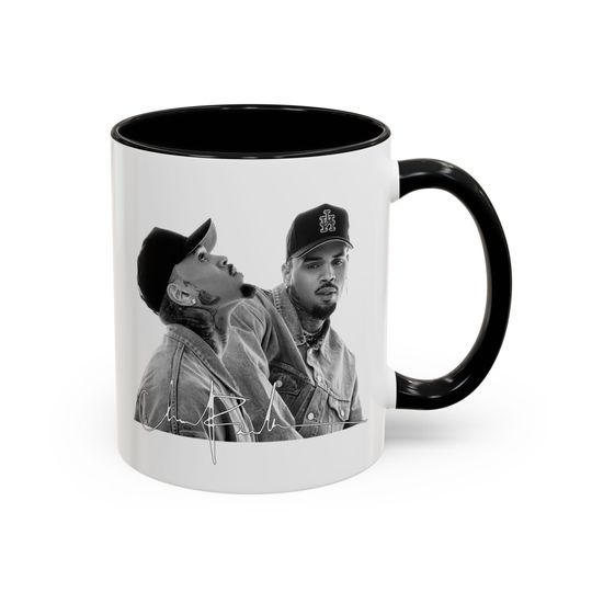 Chris Brown world tour cup Chris Brown mug the 11:11 tour merch Chris Brown albums cup