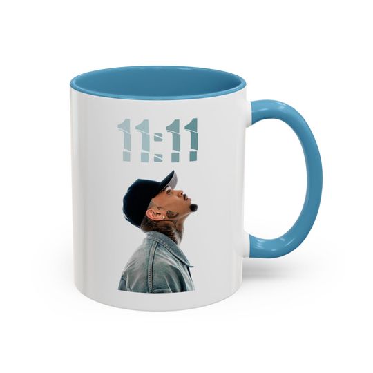 Chris Brown world tour cup Chris Brown mug the 11:11 tour mugshot Chris Brown albums cup
