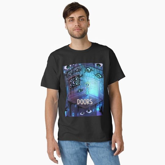 Doors Roblox Doors  Classic T-Shirt, Gift for Fan