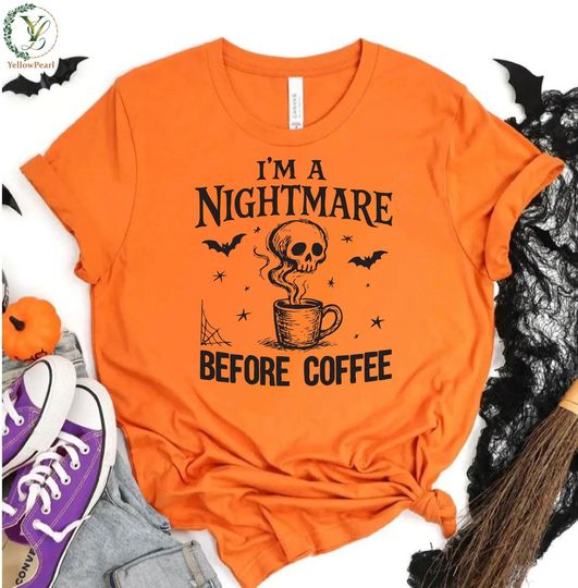 Halloween Disney T-Shirt with Spooky Skull, Ghost, and Pumpkin Designs for Halloween Party