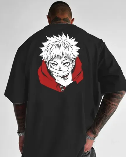 Jujutsu Satoru Anime Manga T-Shirt Tee Short Sleeve Costumes Unisex