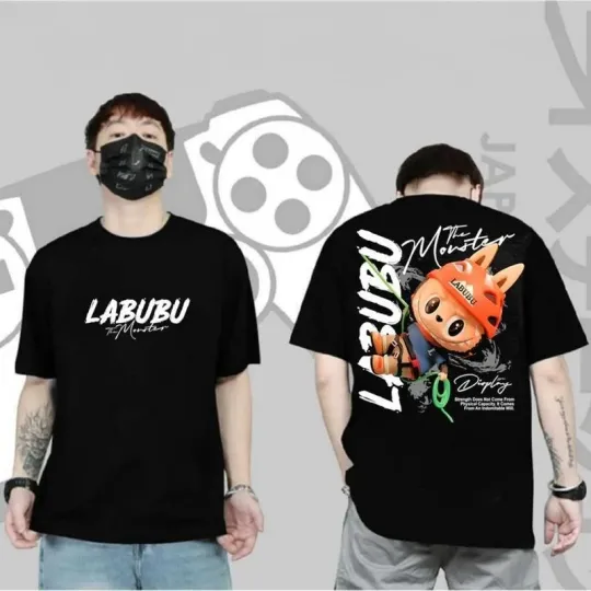 LABUBU The Monster Manga T-Shirt Tee Costumes Undershirt