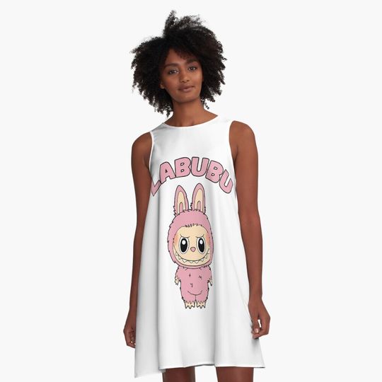 Labubu lychee berry A-Line Dress, Gift for Her