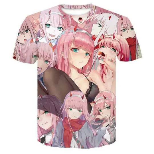 DARLING in the Darling in the Franx Anime Manga T-Shirt