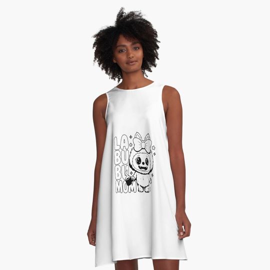 Copy of Labubu - THE MONSTERS Big into Energy Series A-Line Dress, Gift for Her
