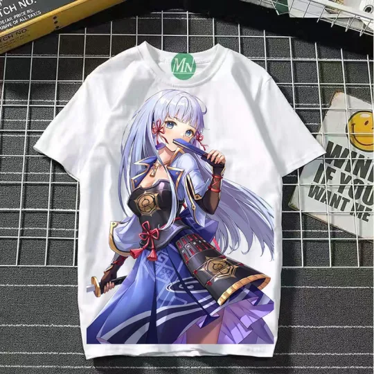 Genshin Impact Casual Shirt – Manga Game Inspired Tee