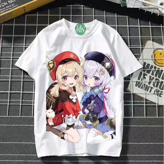 Genshin Impact Casual Shirt – Manga Game Inspired Tee