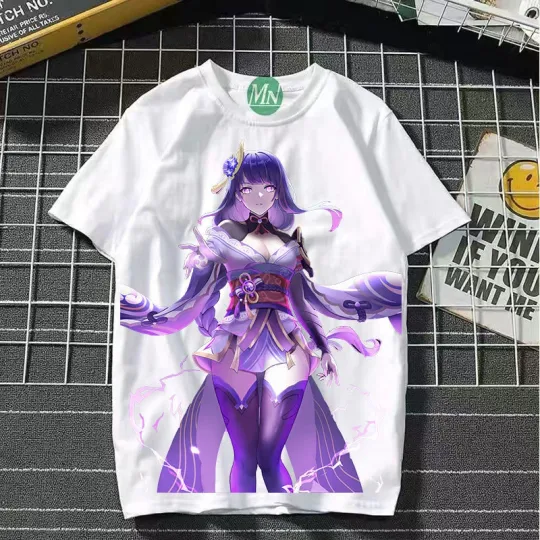 Genshin Impact Casual Shirt – Manga Game Inspired Tee
