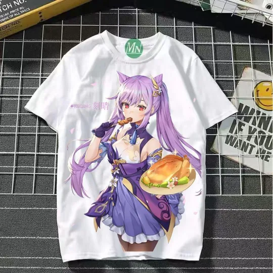 Genshin Impact Fan Tee – Cosplay Anime Edition