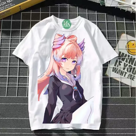 Genshin Impact Anime Manga T-Shirt – Cosplay Character Apparel