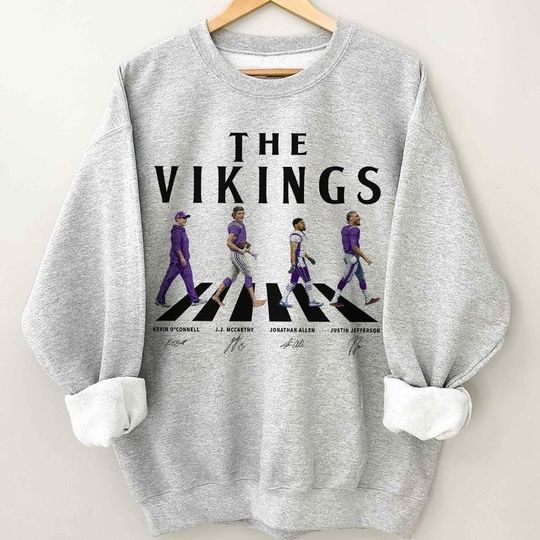 Minnesota Walking Abbey Road Signatures Football Shirt