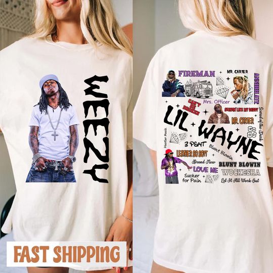 Lil Wayne Shirt, Lil WAYNE Tour 2025 North America Tour Lil Wayne shirt T-Shirt Lil Wayne Merch, North America Tour
