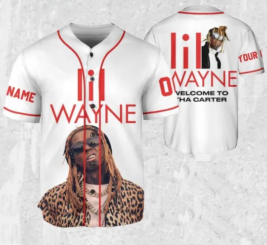 Lil Wayne Welcome to Tha Carter Red & White Jersey