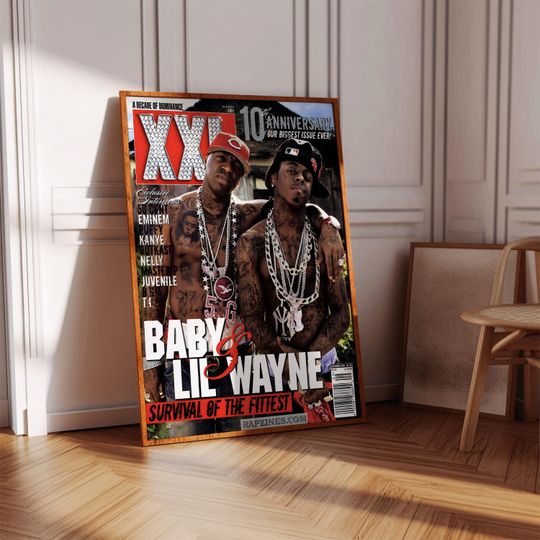Lil Wayne Poster Print | Magazine Poster Print | Magazine Cover Art | Music Poster Print