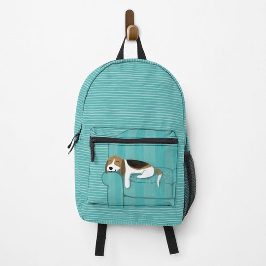 Happy Couch Dog | Cute Beagle Backpack