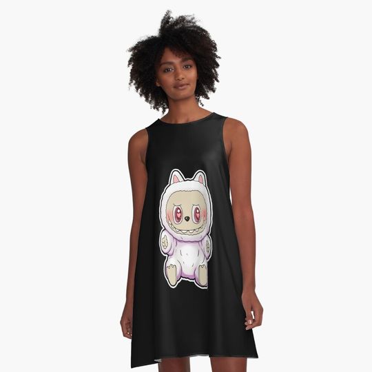 labubu monsters original design!  A-Line Dress