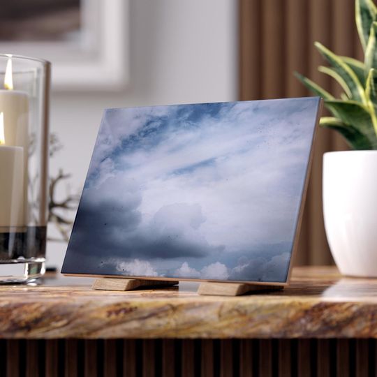 Sky in Stillness Ceramic Photo Tile