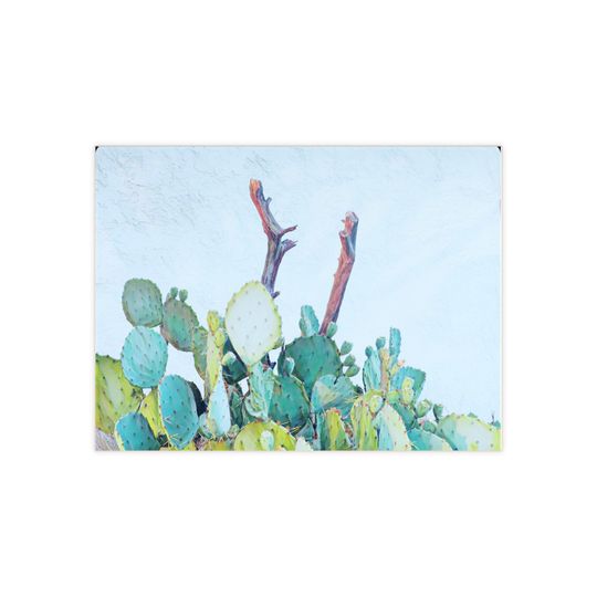 Ceramic Photo Tile - Nopal Cacti 2