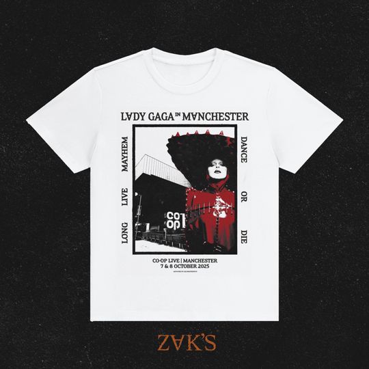 Ld ga Mayhem Ball Tour Manchester - Unisex Classic Crew Neck Cotton T-Shirt