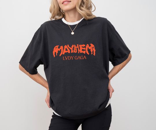 Mayhem Tour Tshirt, Ld ga Shirt, Pop Music Lover Shirt, Gift for Little Monster
