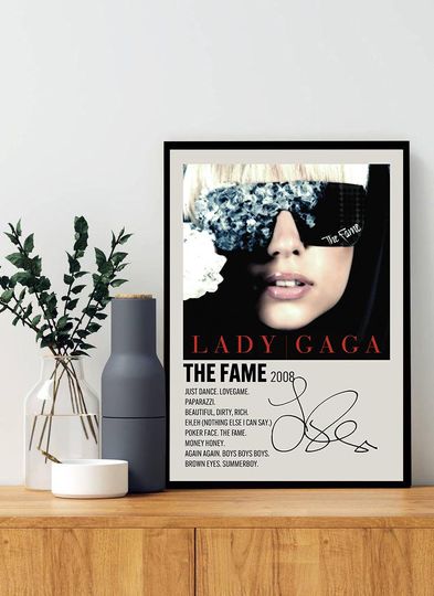 Ld ga Album Poster Request Your Own Album Choice Album Poster Wall Art Print