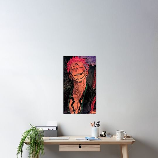 Sukuna Jujutsu Satoru Poster