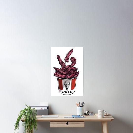 JJKFC "Finger Lickin' Good" Poster