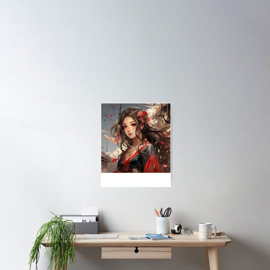 gojo anime art 2 Classic  Poster