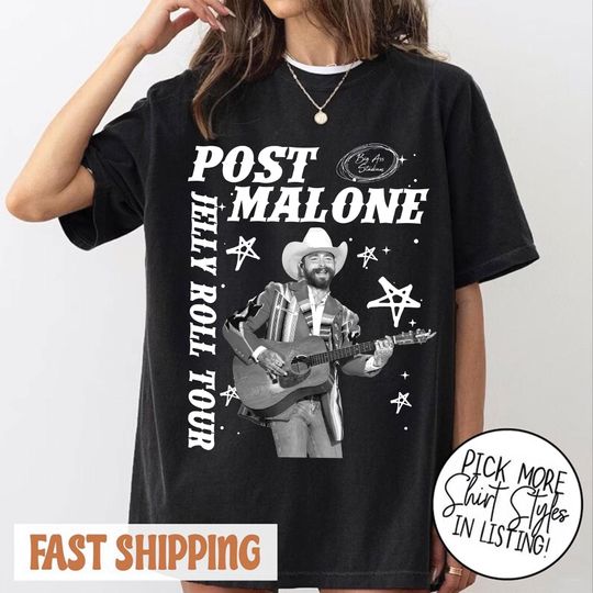 Posty Funny T-Shirt, Concert 2025, Big Ass World Tour Merch, Retro 90s Music Graphic, Gift for Fans Men Women