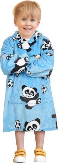 Tirrinia Oversized Hoodie Blankets Sweatshirt for Kids Cute Warm fleece Pullover
