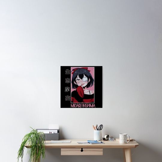 FUNNY Midari ikishima GIFT Anime kakegurui ll Gambling school  GIFT Poster