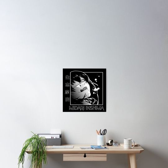 FUNNY Midari ikishima GIFT Anime kakegurui ll Gambling school  GIFT Poster